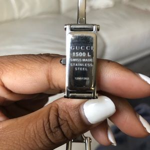Gucci stainless Steal watch Dainty